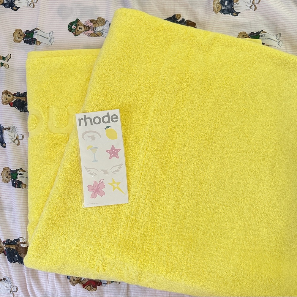 Rhode Beach Towel x Tattoos